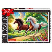 Пазл класичний "Конячки" С260-14-04, 260 елементів