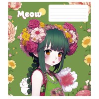 Зошит учнівський "Kawaii" 048-3302L-3 у лінію, 48 аркушів