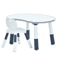 Дитячий столик M 6179-4 висота 42 х 53 см, 1 стільчик