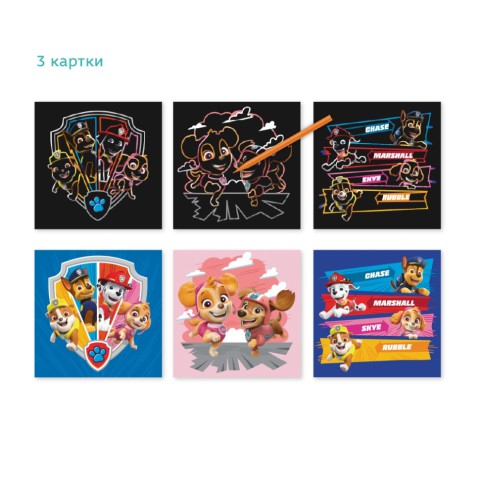 Набір гравюр Paw Patrol "Команда" Dodo 200194
