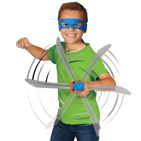 Ігровий набір "Катана Леонардо Обертальний удар" 84266 серія "Черепашки-Ніндзя MOVIE III" W3