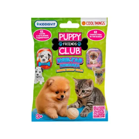 Фігурка-сюрприз "Няв-гав команда" PC062, 1х1х2 см, серія "Puppy Club"