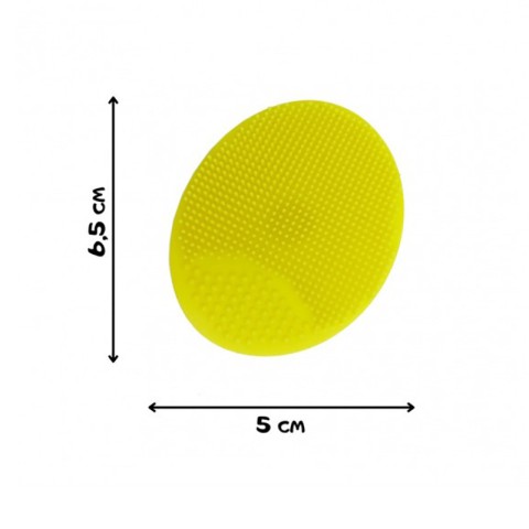 Силіконова мочалка для купання новонароджених MGZ-0923(Yellow)
