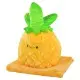 М'яка іграшка+плед MP02 Ананас 45 см, плед 80*120 см