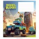 Зошит учнівський "Rocks&Blocks" 012-3280K-3 в клітинку, 12 аркушів