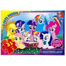Дитячий пазл "My little PONY" MLP033 постер, 35 елементів