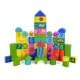 Дитяча дерев'яна іграшка "Городок №1" Limo Toy MD 0938-1, 24 блоки