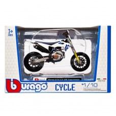 Дитяча модель Мотоцикла "Husqvarna FS450 Supermoto" Bburago 18-51030-9 масштаб 1:18