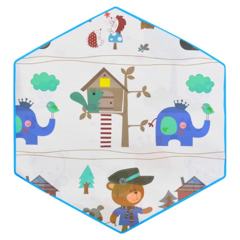 Дитячий манеж MR 1512 Ivory Beige 146×127×110 см