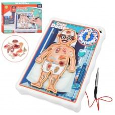 Дитяча настільна гра "Crazy Doctor" 1295-3 ігрове поле, рулетка