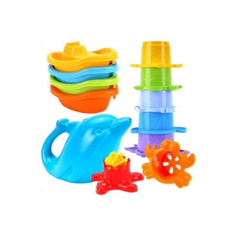 Дитячий набір іграшок для ванної 7679TXK 12 предметів у комплекті