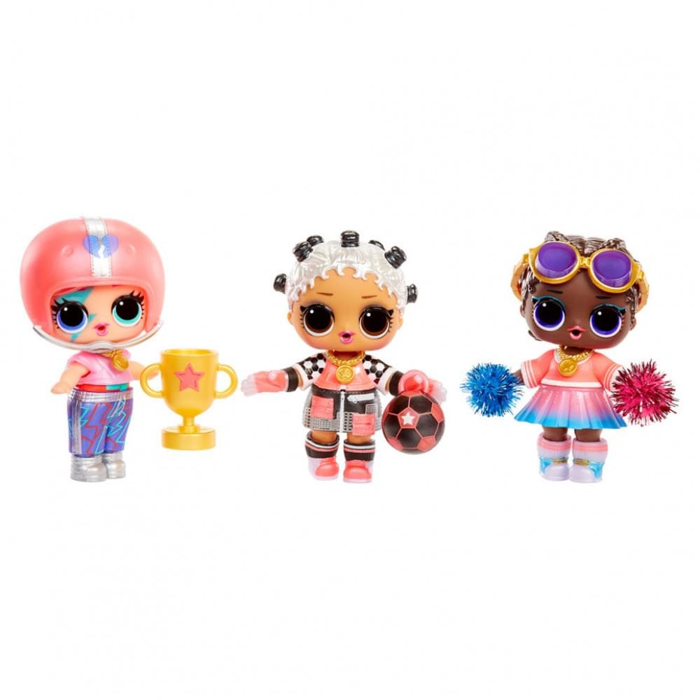Ігровий набір з лялькою Зірочки спорту L.O.L. SURPRISE! 523994 серії "All Star Sports"