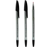 Ручка масляна Piano PT-1147-A прозорий корпус