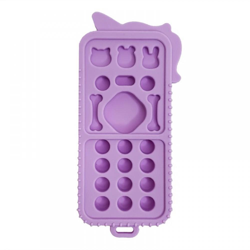 Силіконовий прорізувач пульт "Єдиноріг" MGZ-0425(Pink)