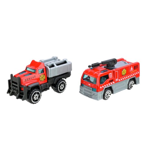 Дитячий трейлер з машинками PS006-2, 6 машинок