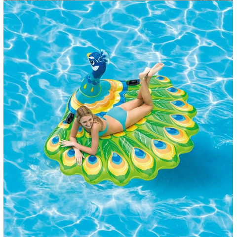 Надувний плотик "Павич" 57250 розмір 193х163х94 см