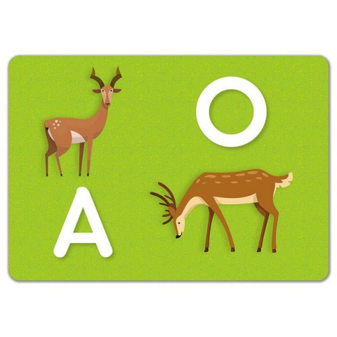 Дитячі розвивальні картки "Пиши-стирай Пишемо букви" 1781006