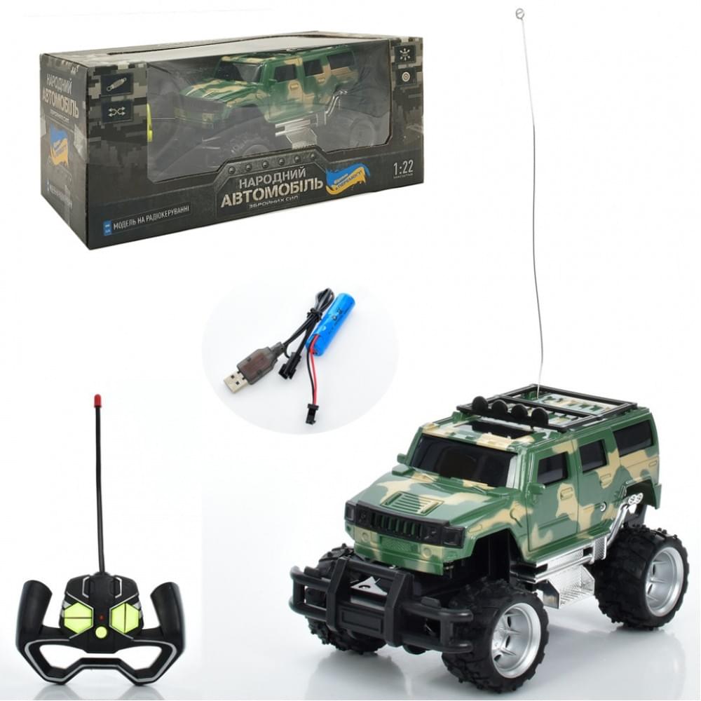 Дитяча машинка на радіокеруванні "Народний Автомобіль" M 4966(Green) 1:22
