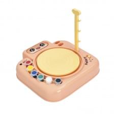 Набір для творчості Гончарний круг ZY113, 6 акрилових фарб для покриття