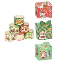 Набір декоративного скотчу "Merry Christmas" XM-JD2278, 3 см x 2 м