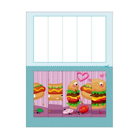 Розвиваючі зошити "Смаколики" 20409 пазли-розрізалки