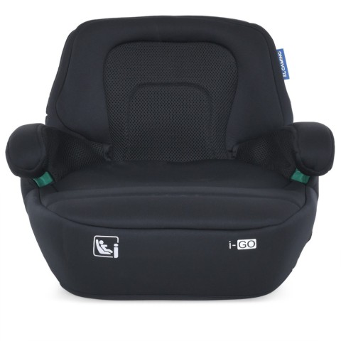 Автокрісло-бустер ME 1112 i-GO Black із кріпленням Isofix
