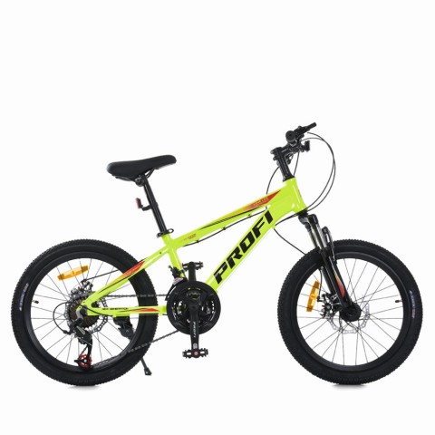 Велосипед підлітковий MTB2001-4, 20 дюймів, салатовий