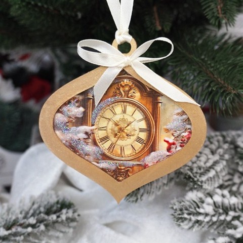 Творчий набір для створення 3-х ялинкових прикрас "Cozy Winter" FDCKW-054