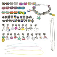 Набір для створення шарм-браслетів "Пандора" B4350(Multicolor) з підвісками