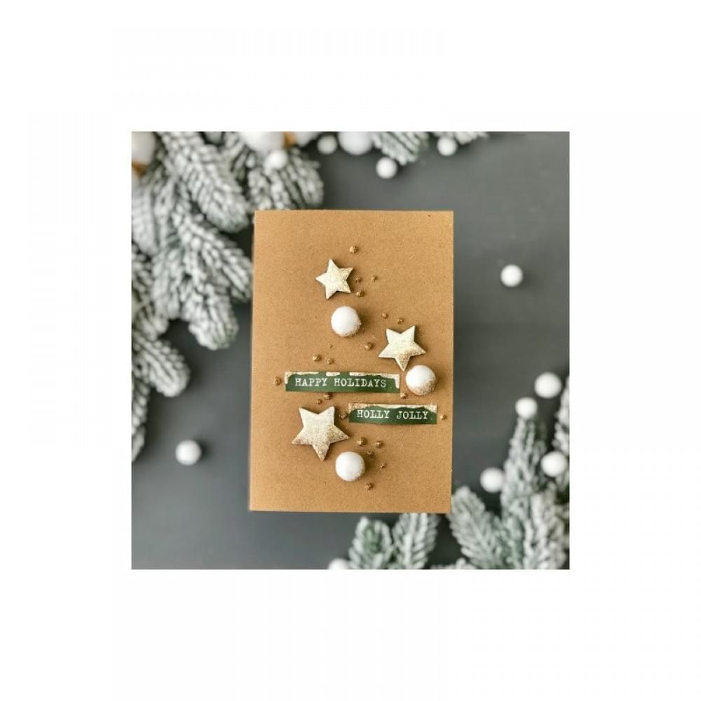 Набір для створення Різдвяних листівок "Sweet Christmas" FDGCK-041, 5 шт