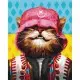 Картина за номерами "Котик Kalush" ©Маріанна Пащук Brushme BS53159 40х50 см