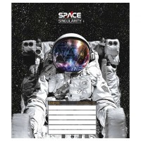 Зошит учнівський "Space singularity" 024-3384K-1 в клітинку, 24 аркуша