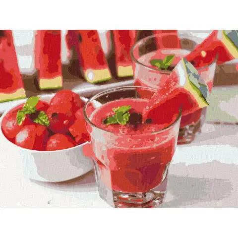 Картина за номерами. Art Craft "Кавуновий смузі" 40 * 50 см 12008-AC