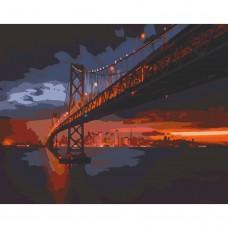 Картина за номерами "Golden Gate Bridge" Art Craft 11003-AC 40х50 см