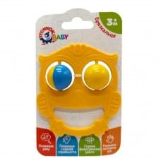 Дитяче брязкальце "Совушка" 9338TXK-10 жовтий