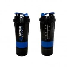 Шейкер спортивний "Spider" EasyFit EF-7200-BE 500 мл, чорно-синій