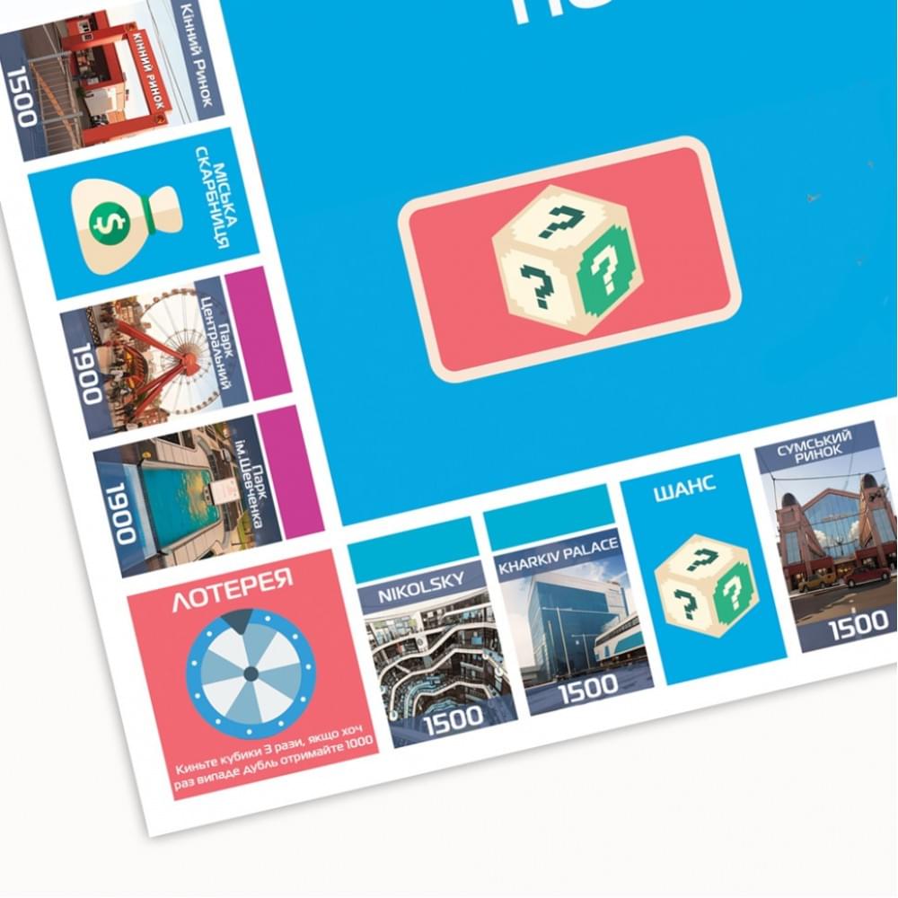 Настільна гра "Монополія Бізнес по-Харківськи" PLR-0027