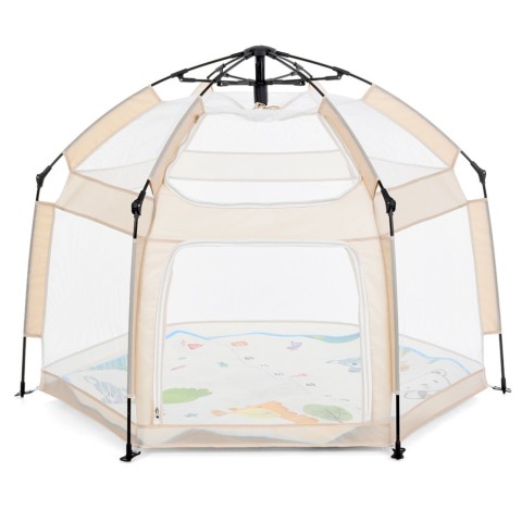 Дитячий манеж MR 1512 Ivory Beige 146×127×110 см