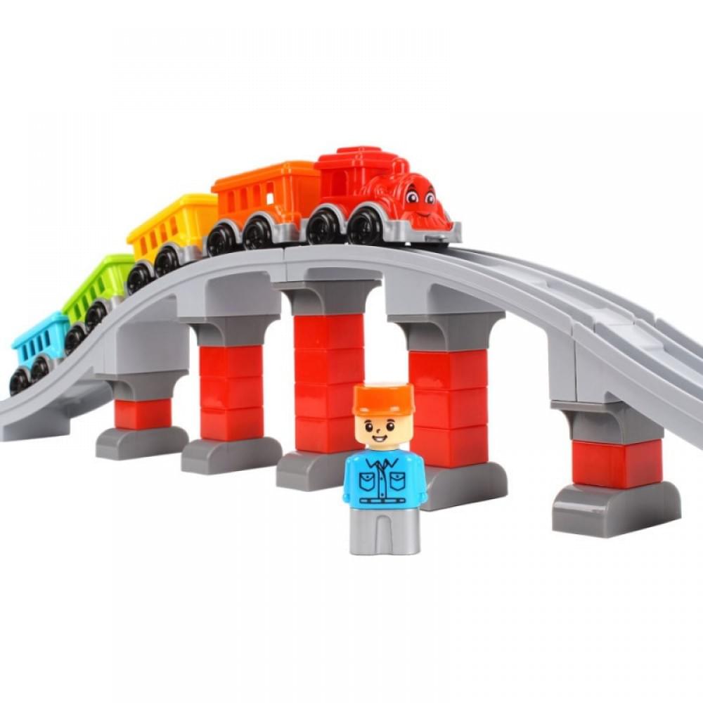 Дитячий набір конструктора "Залізниця" 1300TXK 59 деталей