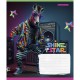 Зошит учнівський "Dance star" 018-3276K-5 в клітинку, 18 аркушів