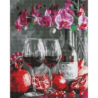 Алмазна мозаїка "Цвітіння орхідей" ©art_selena_ua AMO8094, 40х50 см