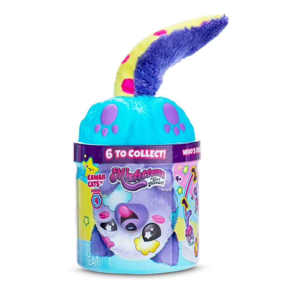 М'яка іграшка Котик у банці MINI W4 MISFITTENS 03948(W4) в асортименті