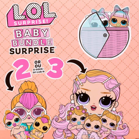 Ігровий набір з ляльками Малюки L.O.L. Surprise! 507321 серії "Baby Bundle"