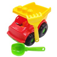 Дитячий пісочний набір "Самосвал Тотоша №1" 0169 Червоно-жовтий