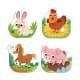 Дитячий пазл 4 в 1 "Baby puzzle. Сільські тварини" DoDo Toys 300686 набір 4 в 1 Дитячий пазл 4 в 1 "Baby puzzle. Сільські тварини" DoDo Toys 300686 набір 4 в 1