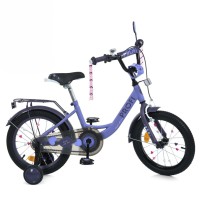 Велосипед дитячий MB 16043-1 колеса 16 дюймів, фіолетовий