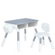 Дитячий столик 8833-11 стільниця 55х40см, 1 стільчик