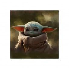 Постер на ПВХ "Yoda Grogu Portrait" UkrPoster 2200550041 без рамки, 50х50 см
