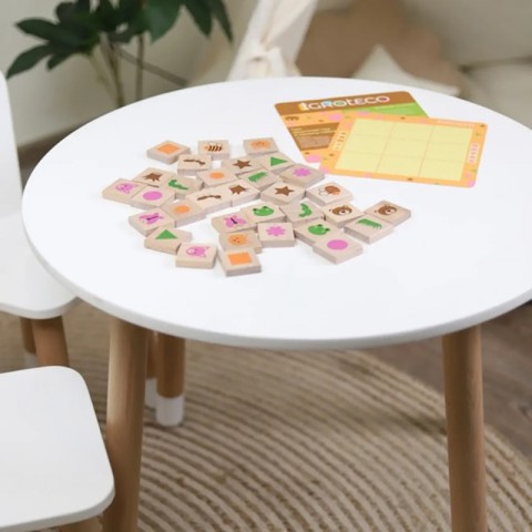 Дитяча настільна гра "Меморі 3 в 1" 900644, 32 елементи