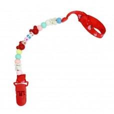 Тримач для пустушки Baby MGZ-0503(Red) 34 см